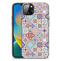 iPhone 14 Plus Marmeren Print Telefoonhoesje Tiles Color - thumbnail