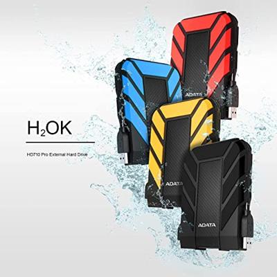 Externe Harde Schijf Adata AHD710P-2TU31-CBK Magnetisch SSD 2 TB 2 TB HDD Zwart