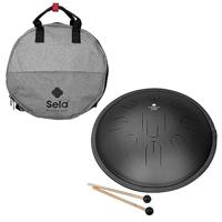 Sela SE 380 Melody Tongue Drum D Kurd 14 inch Black incl. draagtas - thumbnail