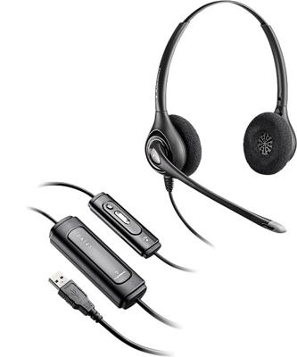D261N STEREO/DA-M/A Binaural Noise Cancelling Wideband USB-headset