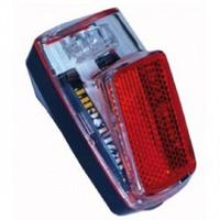 Ikzilight achterlicht reflector 1xled rood op kaart - thumbnail