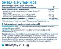 Omega-3 + Vitamine D3 | Body & Fit | 180g - thumbnail
