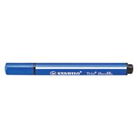 Stabilo trio scribbi - viltstift met meeverende punt - blauw - thumbnail