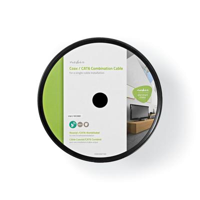 Coax- / CAT6-Combinatiekabel | 100 m Coax- / CAT6-Combinatiekabel | 100 m