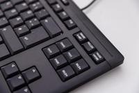 CHERRY Stream Toetsenbord USB QWERTY, US-Engels Zwart - thumbnail