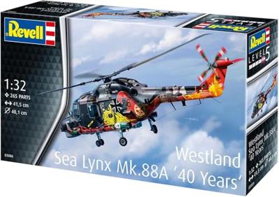 Revell 1/32 Westland Sea Lynx Mk.88A (40 Years Special Edition) Revell 1/32 Westland Sea Lynx Mk.88A (40 Years Special Edition)