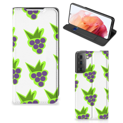 Samsung Galaxy S21 | Flip Style Cover | Druiven