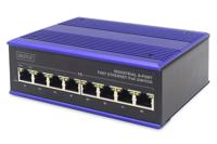 Digitus DN-650108 Industrial Ethernet Switch 10 / 100 MBit/s IEEE 802.3af (12.95 W), IEEE 802.3at (25.5 W) - thumbnail