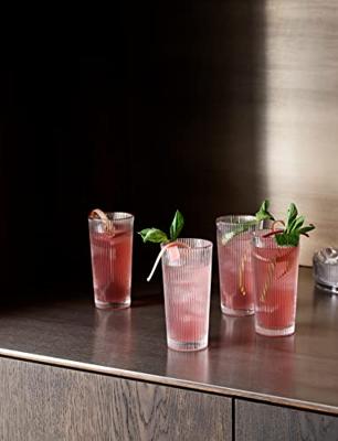 Stelton Pilastro Longdrinkglas 30 cl 4 stuks