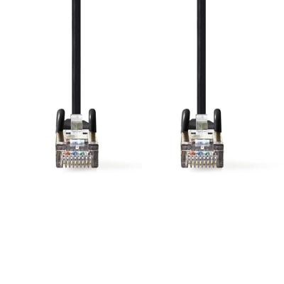 CAT5e SF/UTP-Netwerkkabel | RJ45 Male - RJ45 Male | 1,5 m | Zwart