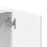 Archiefkast 60x32x77,5 cm bewerkt hout wit - thumbnail