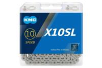 KMC x10sl zilveren super light fietsketting - thumbnail