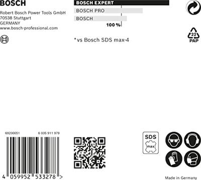 Bosch hamerboor - Expert SDS MAX-8X - 30x400/520 mm - thumbnail