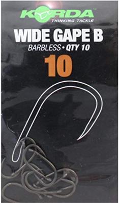 Korda Wide Gape B Size 10, 10 st