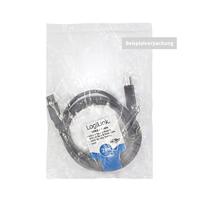 LogiLink USB-kabel USB 3.2 Gen1 (USB 3.0 / USB 3.1 Gen1) USB-A stekker, USB-B stekker 1.00 m Zwart CU0023 - thumbnail