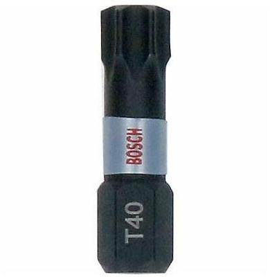 Bosch Accessoires schroevendraaierbit | tictac box | 25x impact t40 25mm - 2607002808