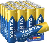 20 x AA Varta alkaline batterijen - LongLife Power- 4906 - thumbnail