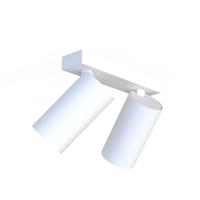 Lyora 2-lichts opbouwspotMono wit met goud - 7774 - thumbnail