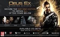 Square Enix Deus Ex: Mankind Divided Day One Edition, Xbox One Basic + DLC - thumbnail