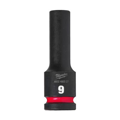 Milwaukee Accessoires SHOCKWAVE Krachtdop 1/2" lang 9 mm | 1 stuk - 4932480327 Milwaukee Accessoires SHOCKWAVE Krachtdop 1/2" lang 9 mm | 1 stuk - 4932480327