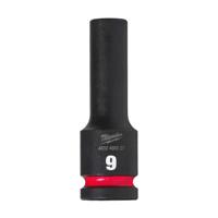 Milwaukee Accessoires SHOCKWAVE Krachtdop 1/2" lang 9 mm | 1 stuk - 4932480327 - thumbnail