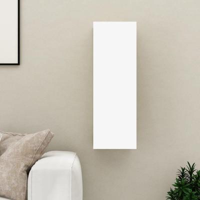 Tv-meubel 30,5x30x90 cm bewerkt hout wit