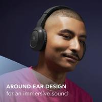 Music Sound | Hoofdband Bluetooth Basic | On-Ear-hoofdtelefoon met uittrekbare beugel - PlayTime 14h - kleur zwart - thumbnail
