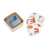 Set van 3 snackboxen Playful Beaba sinaasappel - thumbnail