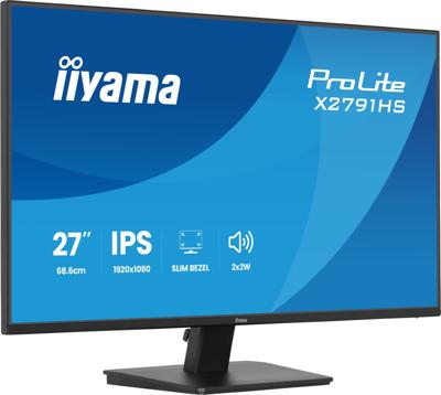 iiyama X2791HS-B1-27, IPS, 1920x1080/120Hz, 1H1DP