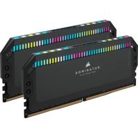 Corsair 32 gb ddr5-6000 kit werkgeheugen (zwart, cmt32gx5m2b6000c30, dominator platinium rgb, xmp) - thumbnail