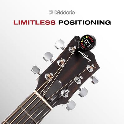 D&apos;Addario Nexxus 360 Tuner heroplaadbare clip-on tuner zwart - thumbnail