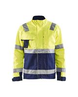 Blåkläder Jack High-Vis 40641811 | High-Vis Geel/Marineblauw | Maat M - 7330509403266 - thumbnail