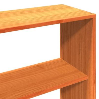 Hoofdbord met opbergruimte 200 cm massief grenenhout wasbruin Hoofdbord met opbergruimte 200 cm massief grenenhout wasbruin