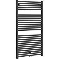 Saqu Calm handdoekradiator 830W 60x119cm mat antraciet - thumbnail