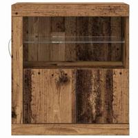 Dressoir Bruin 60.5 x 37 x 67 cm Bewerkt hout - thumbnail
