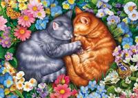 Puzzel - SCHMIDT SPIELE - Slaap op fluwelen pootjes - 1000 stukjes - Vanaf 12 jaar - thumbnail