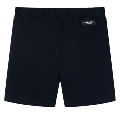 Kindershorts met trekkoord 116 marineblauw - thumbnail