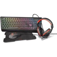 Trust Ziva toetsenbord USB QWERTY Engels Zwart - thumbnail