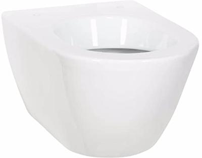 Saqu Poma compact hangtoilet 36x50x33,5cm glans wit