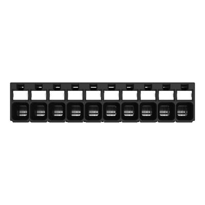 WAGO 2086-1130/300-000 Printklem 1.50 mm² Aantal polen 10 Zwart 1 stuk(s)