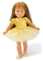 Heless Poppenjurk goud, 28-35 cm - thumbnail