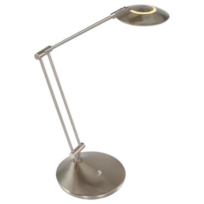Steinhauer RVS bureaulampZodiac LED - 2109ST