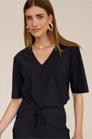 Studio Anneloes Roller Shirt 94845 T-shirt Korte Mouw 9000 Black - thumbnail