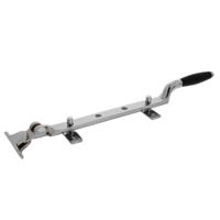 Raamuitzetter Ton met stelpennen, chroom / ebbenhout - thumbnail