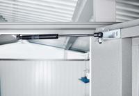 Biohort Panorama Gr. P1 metalen tuinhuis met dubbele deur 273x158 cm donkergrijs metallic- Zadeldak- Staal- Biohort - thumbnail