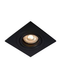 Lucide TUBE - Inbouwspot - 1xGU10 - Zwart - thumbnail