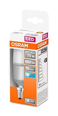 OSRAM HOMELIGHTING 4058075428409 LED-lamp Energielabel E (A - G) E14 Ballon 9 W = 75 W Koudwit (Ø x l) 36 mm x 118 mm 1 stuk(s) OSRAM HOMELIGHTING 4058075428409 LED-lamp Energielabel E (A - G) E14 Ballon 9 W = 75 W Koudwit (Ø x l) 36 mm x 118 mm 1 stuk(s)
