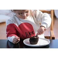 BEABA Set van 3 oudroze roestvrijstalen bestek - thumbnail