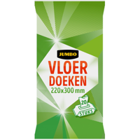 Jumbo Vloerdoeken 20 Stuks - thumbnail