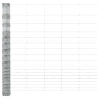 VidaXL Weidehekwerk zilver 25 x 1,5 m gegalvaniseerd staal - thumbnail